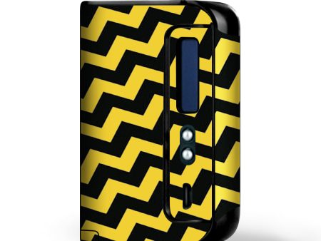 Yellow And Black Chevron Smok Osub King Skin Cheap