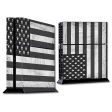 Black White Grunge Flag Usa America Sony Playstation PS4 Skin Online