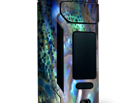 Abalone Pearl Sea Shell Green Blue Wismec RX2 20700 Skin Supply