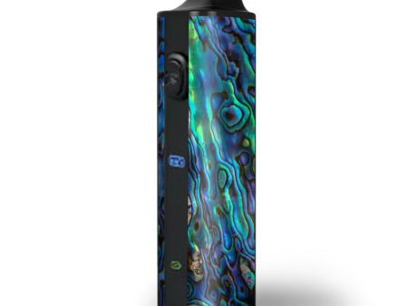 Abalone Shell Green Swirl Blue Gold Pulsar APX Skin Hot on Sale