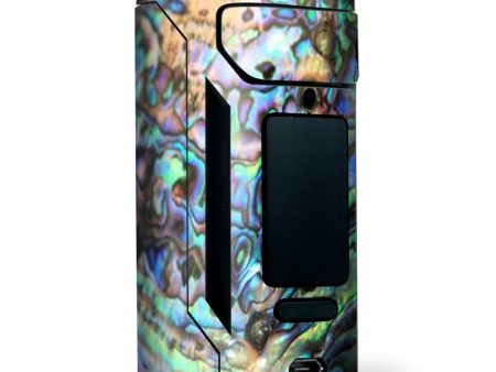 Abalone Swirl Shell Design Blue Wismec RX2 20700 Skin Online now