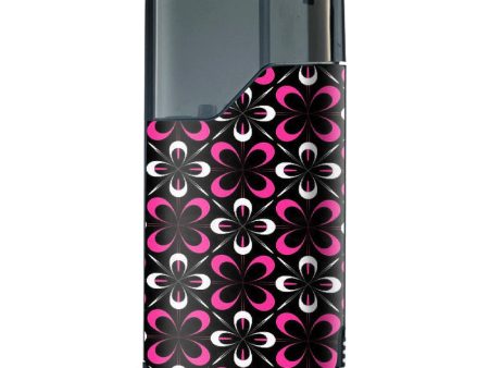 Abstract Pink Black Pattern Suorin Air Skin Hot on Sale