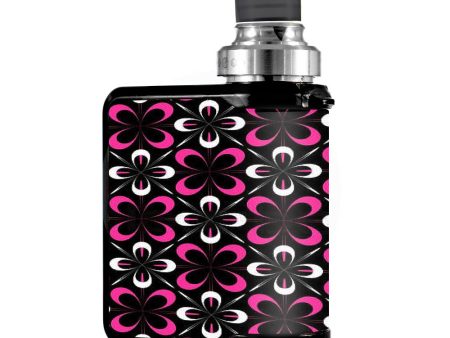 Abstract Pink Black Pattern Mvape Mi-One Skin Fashion