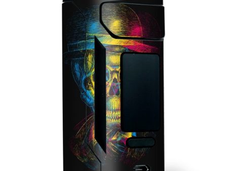 Skeleton In Derby Hat Wismec RX2 20700 Skin on Sale