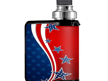 America Independence Stars Stripes Mvape Mi-One Skin Sale