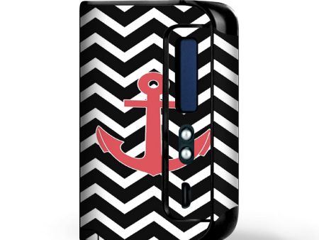 Black Chevron With Rose Anchor  Smok Osub King Skin Online Sale