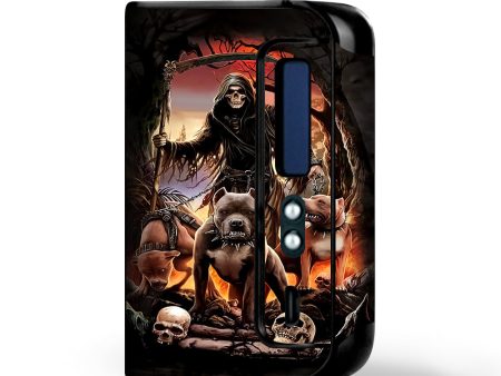 Grim Reaper Pitbull Skulls  Smok Osub King Skin Hot on Sale