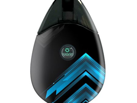 Black Blue Sharp Design Active Suorin Drop Skin Discount