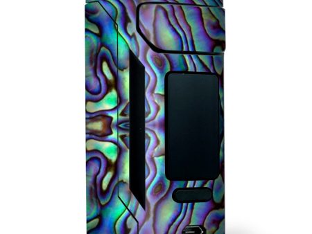 Abalone Sea Shell Green Blue Purple Wismec RX2 20700 Skin For Discount