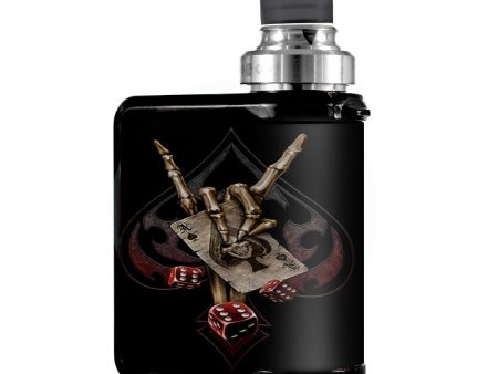 Ace Of Spades Skull Hand Mvape Mi-One Skin For Discount